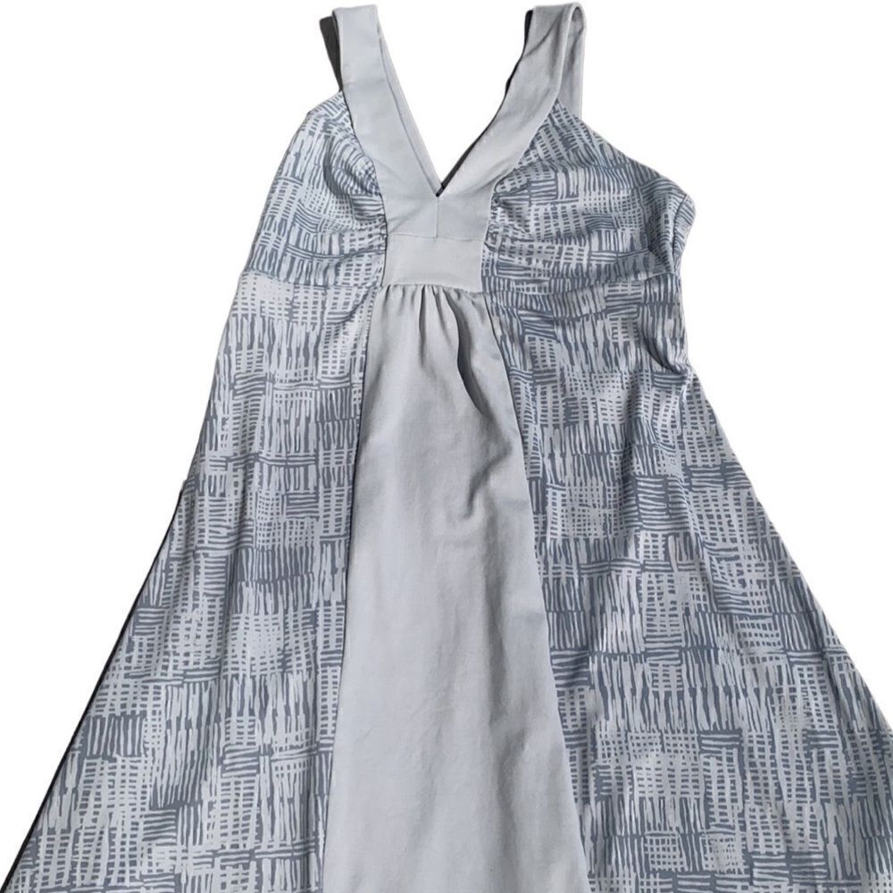 Patagonia Outdoor Sun Dress Stretch Cool Sport Mosaic Grey Black size XS - Picture 4 of 5